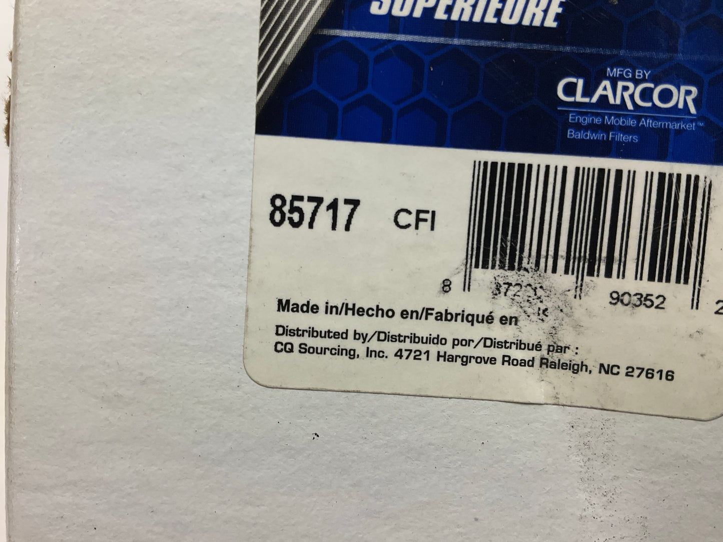 Carquest 85717 Hydraulic Filter Replaces 51717 4786819 LP2219 LF252 LF4004