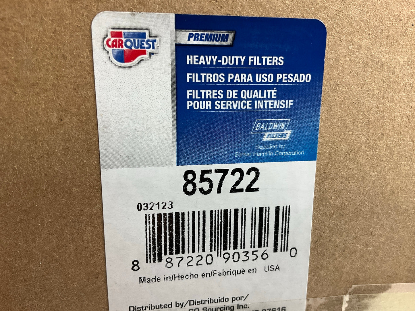 (2) Carquest 85722 Oil Filter Replaces 51722 L65236 LFP8469 LF359 LF691 P554105