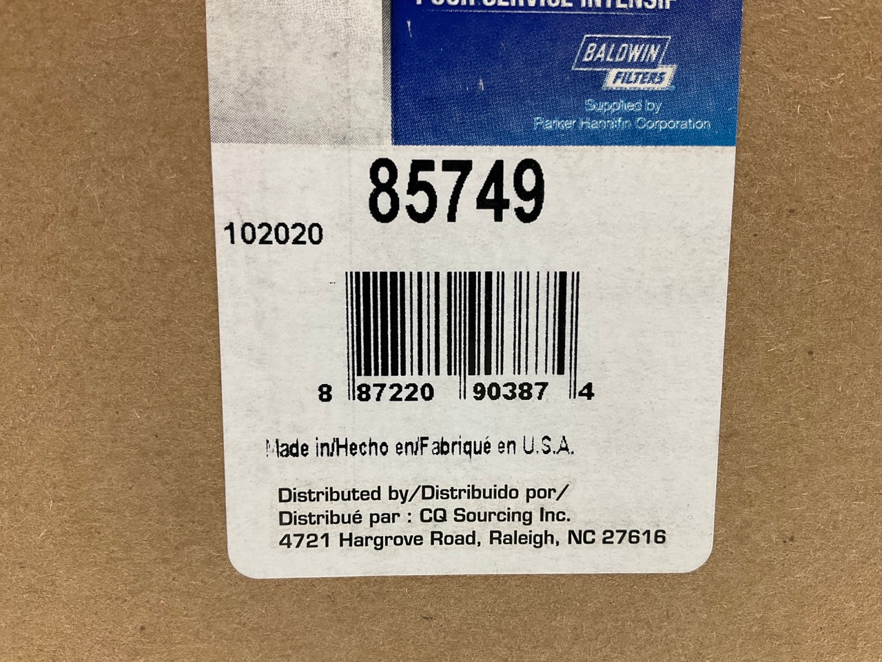 Carquest 85749 Engine Oil Filter Replaces P3555A 51749 L50250 LK94D LF439