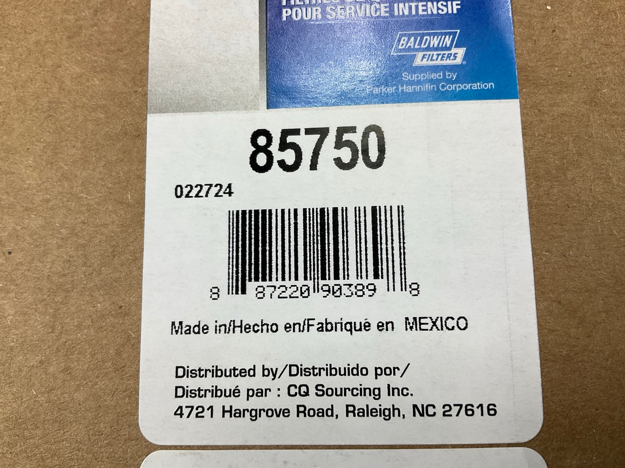 Carquest 85750 Engine Oil Filter - Replaces C175E, C750E, LF750D, Wix 51750