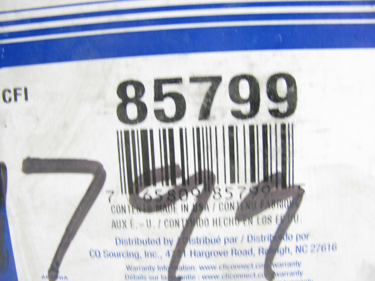 Carquest 85799 Oil Filter Replaces PH7138 51799 L65063 LFP2285 LF284 LF9026