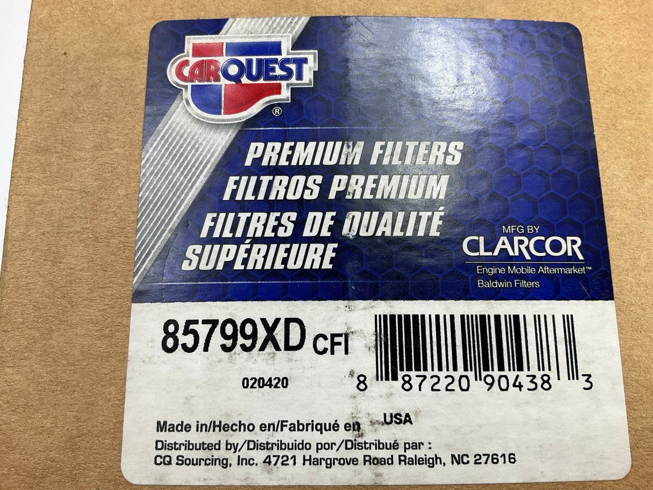 Carquest 85799XD Severe Service Engine Oil Filter