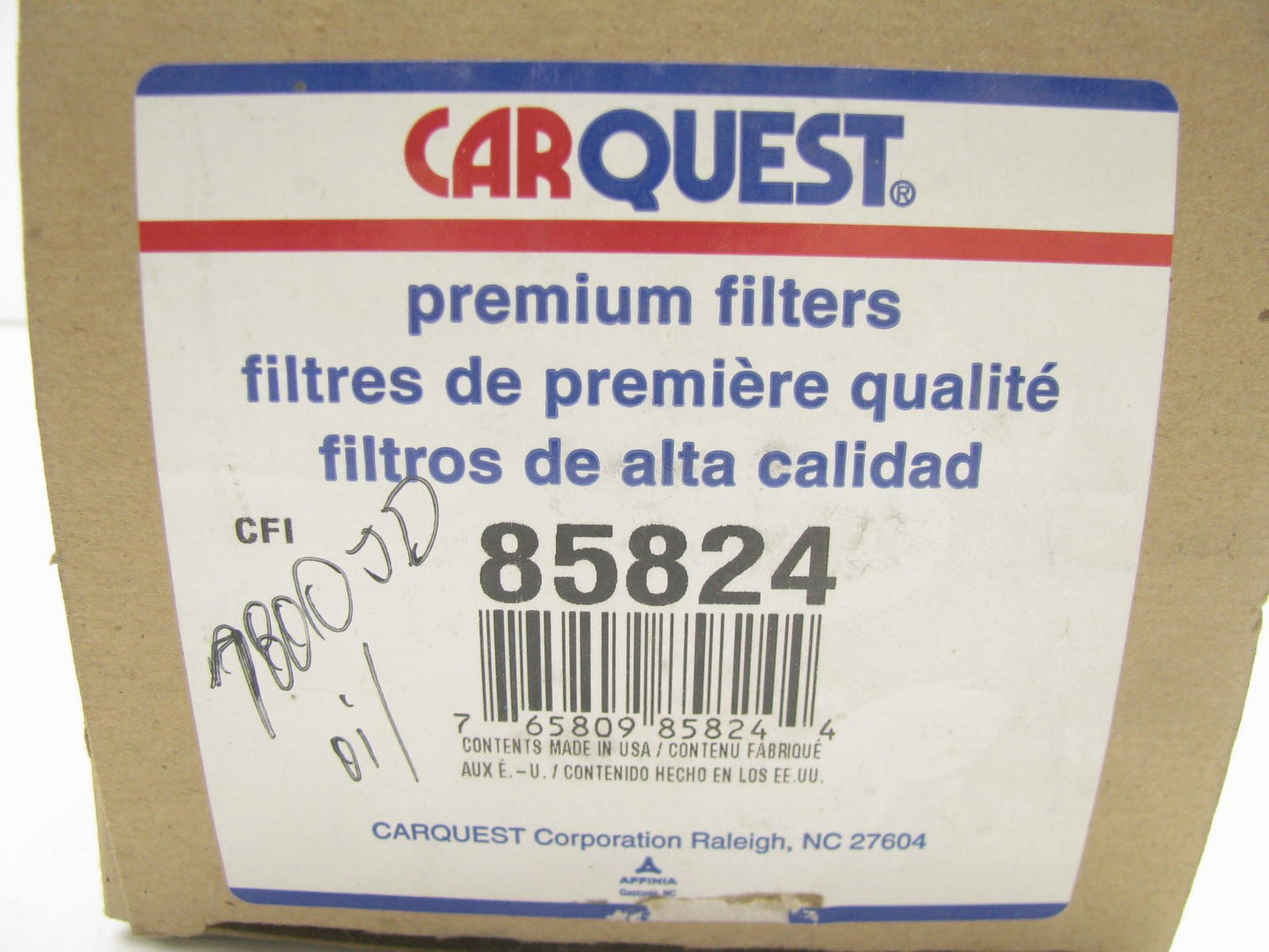 Carquest 85824 Oil Filter Replaces 51824 L40314 1824 PH720 LF3567 P558329 BT486