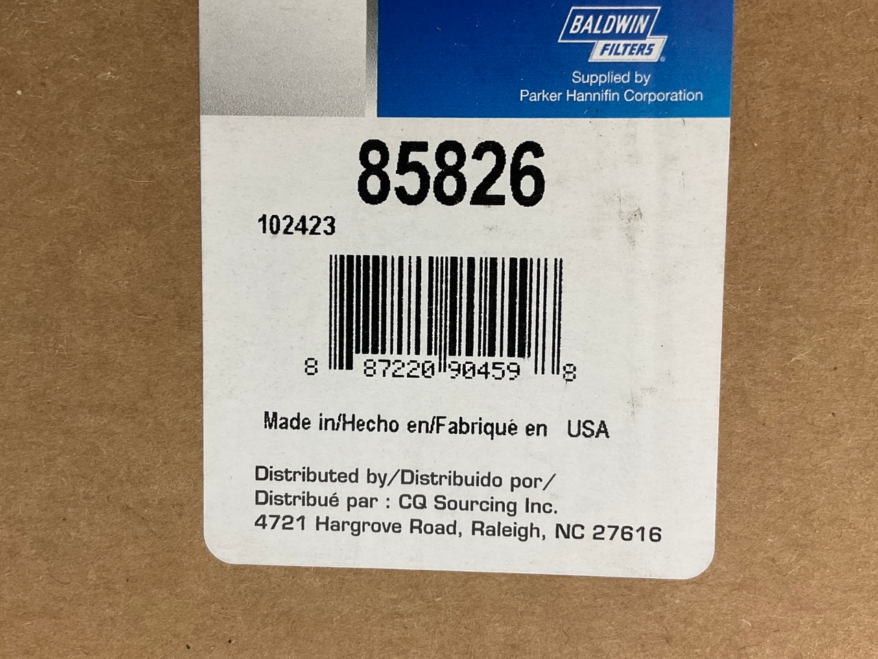 Carquest 85826 Hydraulic Oil Filter Replaces P6321 51826 H40280 LFH4933 LF355