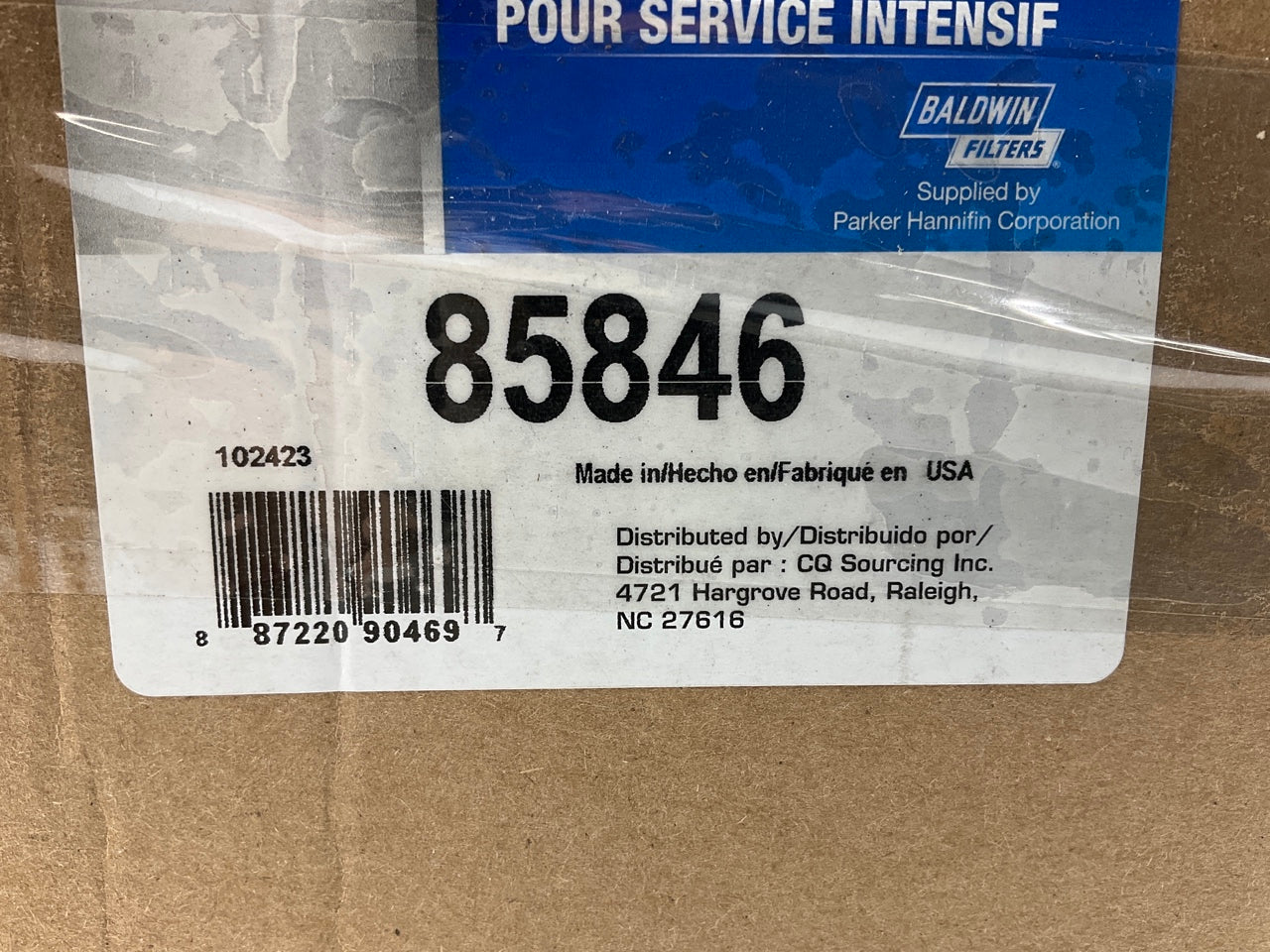 (2) Carquest 85846 Hydraulic Oil Filter Replaces 51846 LFH4902 HF941 HF6782
