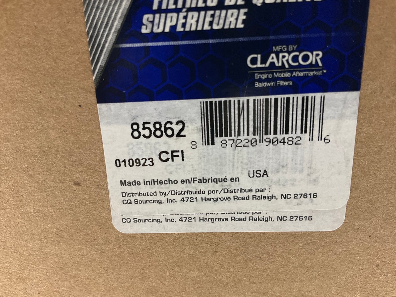 (2) Carquest 85862 Hydraulic Filter Replaces 51862, 51542, AT77901, H56055