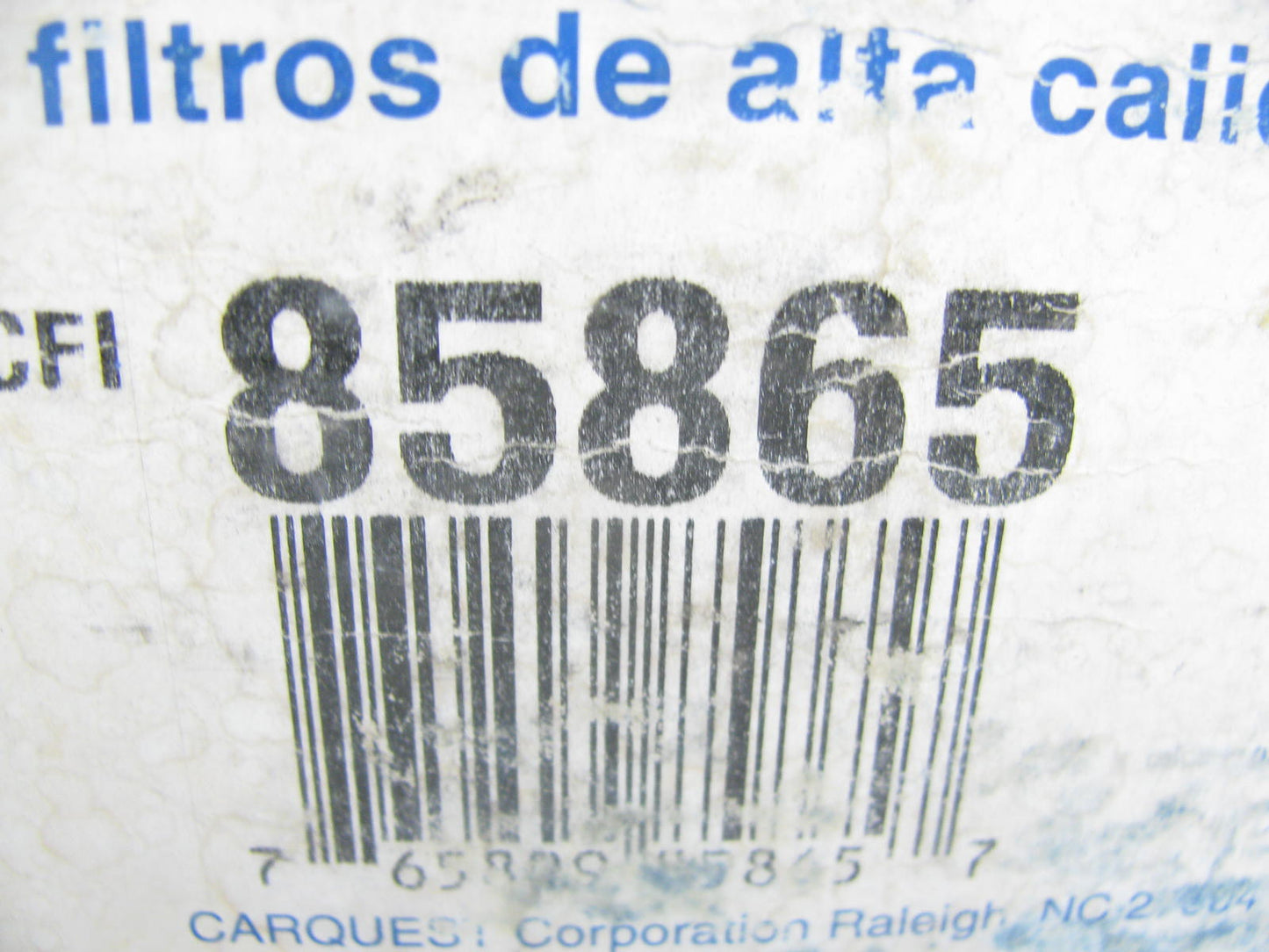 Carquest 85865 Hydraulic Oil Filter Replaces 51759 H40029 1759 LFP449 HF903