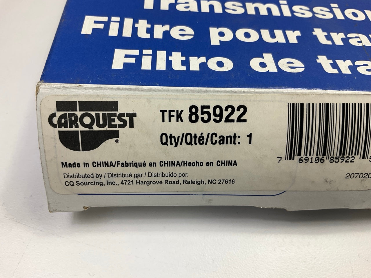 Carquest 85922 Automatic Transmission Filter Kit