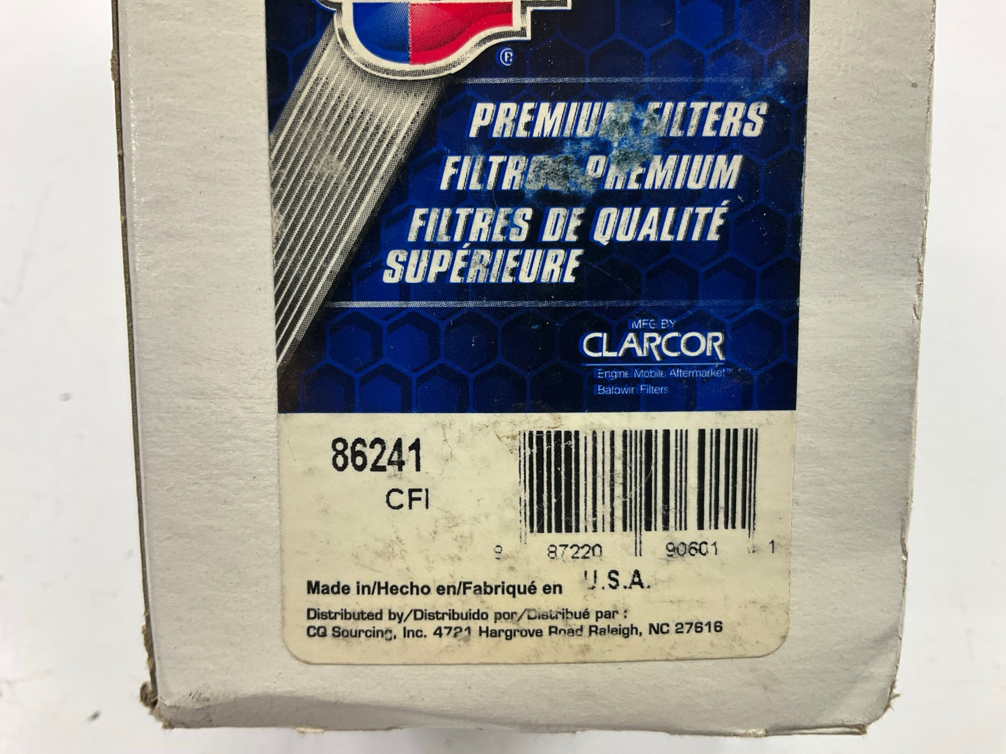 Carquest 86241 Fuel Filter Replaces AT11929T, AT20541T, 33241