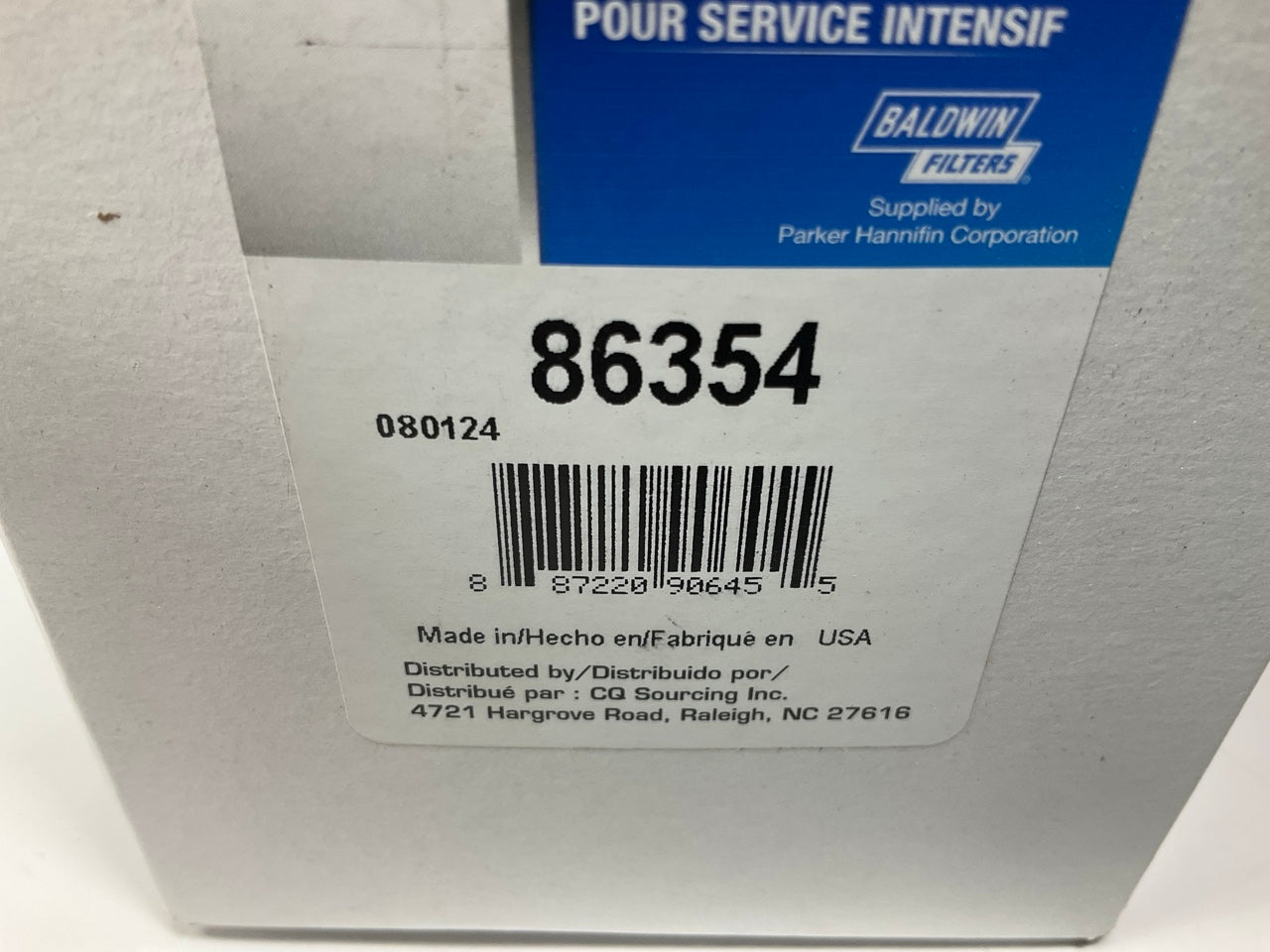 Carquest 86354 Fuel Filter Replaces: 33355 F63150 FF990 FF5000 P551127 BF591