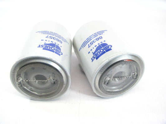 (2) Carquest 86357 Diesel Fuel Water Separator Filter Replaces FS1280 33357