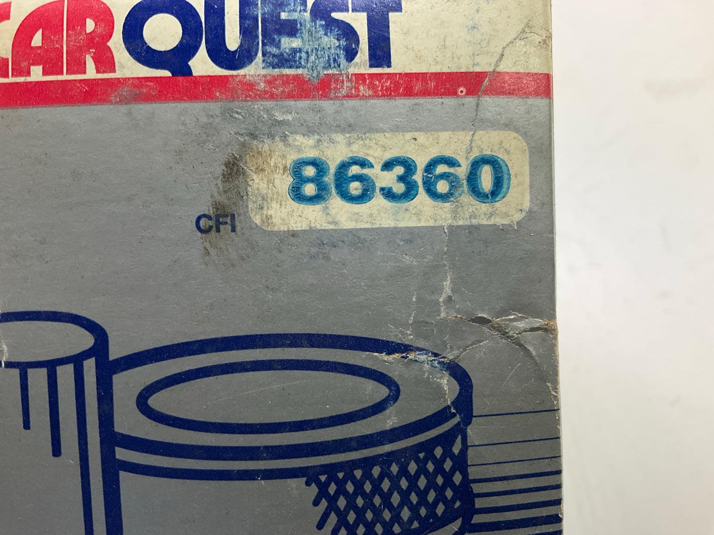 Carquest 86360 Fuel Filter Replaces C7523 33941 P181 F50181 FF5527 PF935