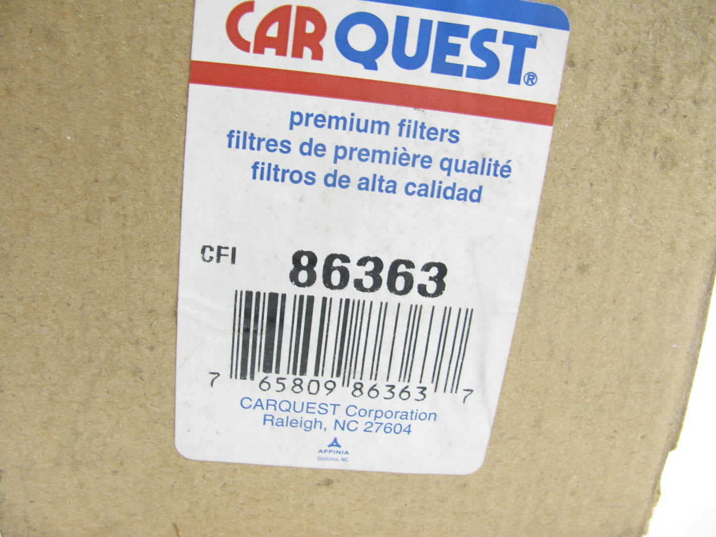 Carquest 86363 Diesel Fuel Water Separator Filter Replaces 33363 CS9699 L1011F