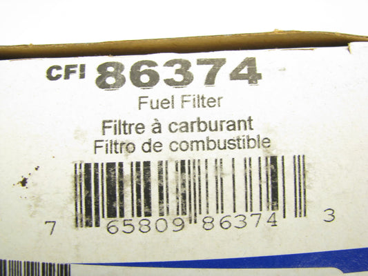 Carquest 86374 Fuel Filter Replaces: 33384 K50010 3384 LK97D FF998 FF5264