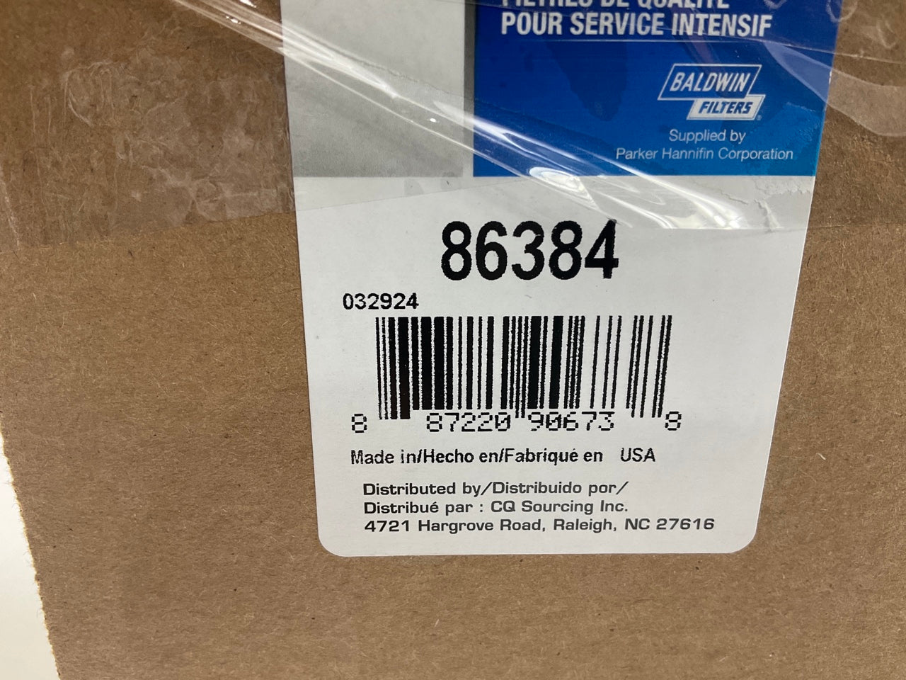 (2) Carquest 86384 Fuel Filter Replaces P3376 33384 K50010 LK97D FF998 FF5264