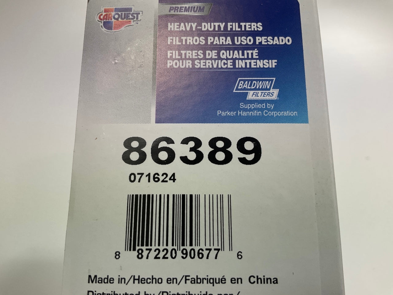 (10) Carquest 86389 Fuel Filter Replaces C6921 33389 L550F FF5104 P502138 PF872