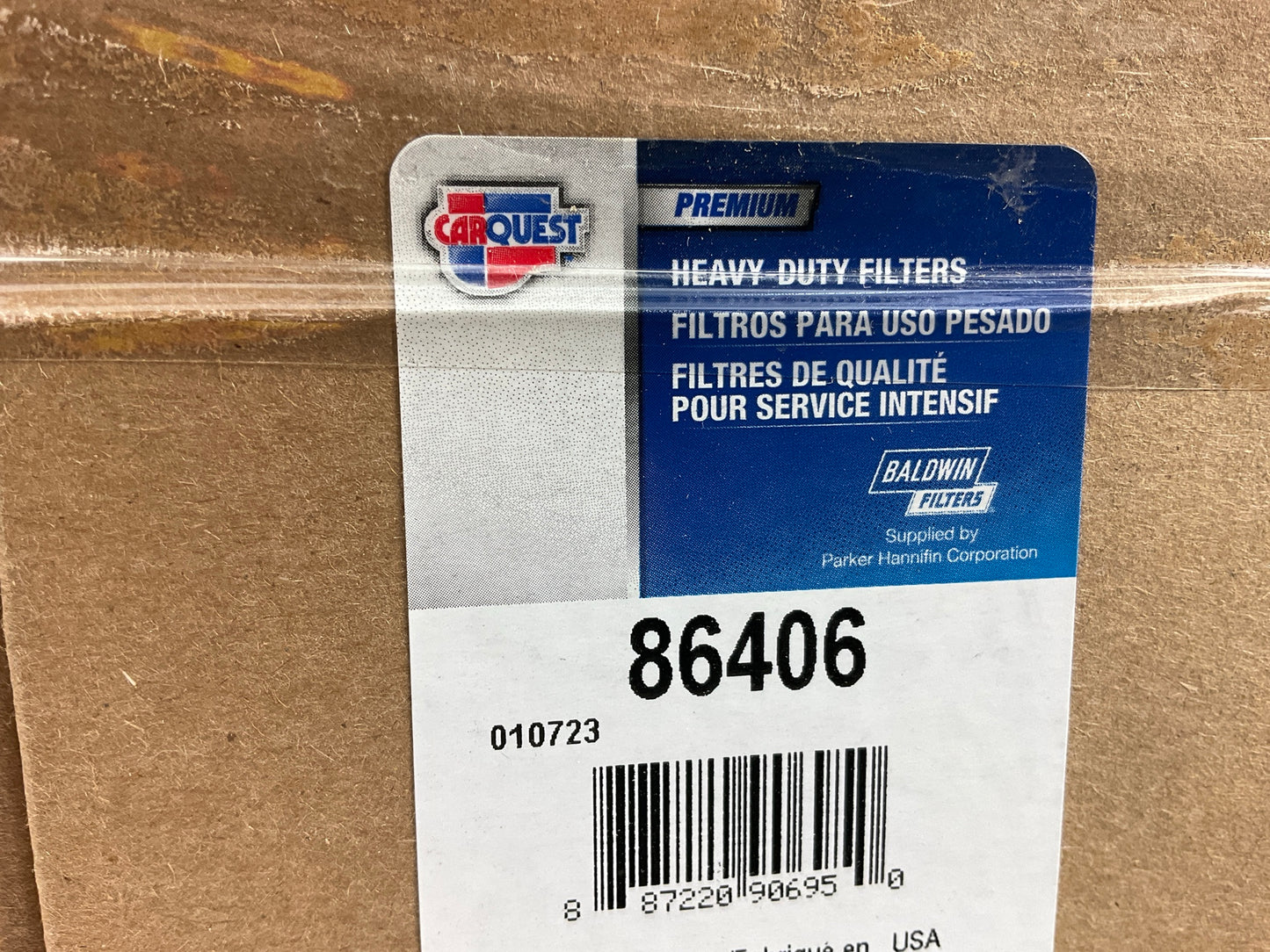 (2) Carquest 86406 Fuel Filter Water Separator 3329289 FS1000 P550901 LFF1000