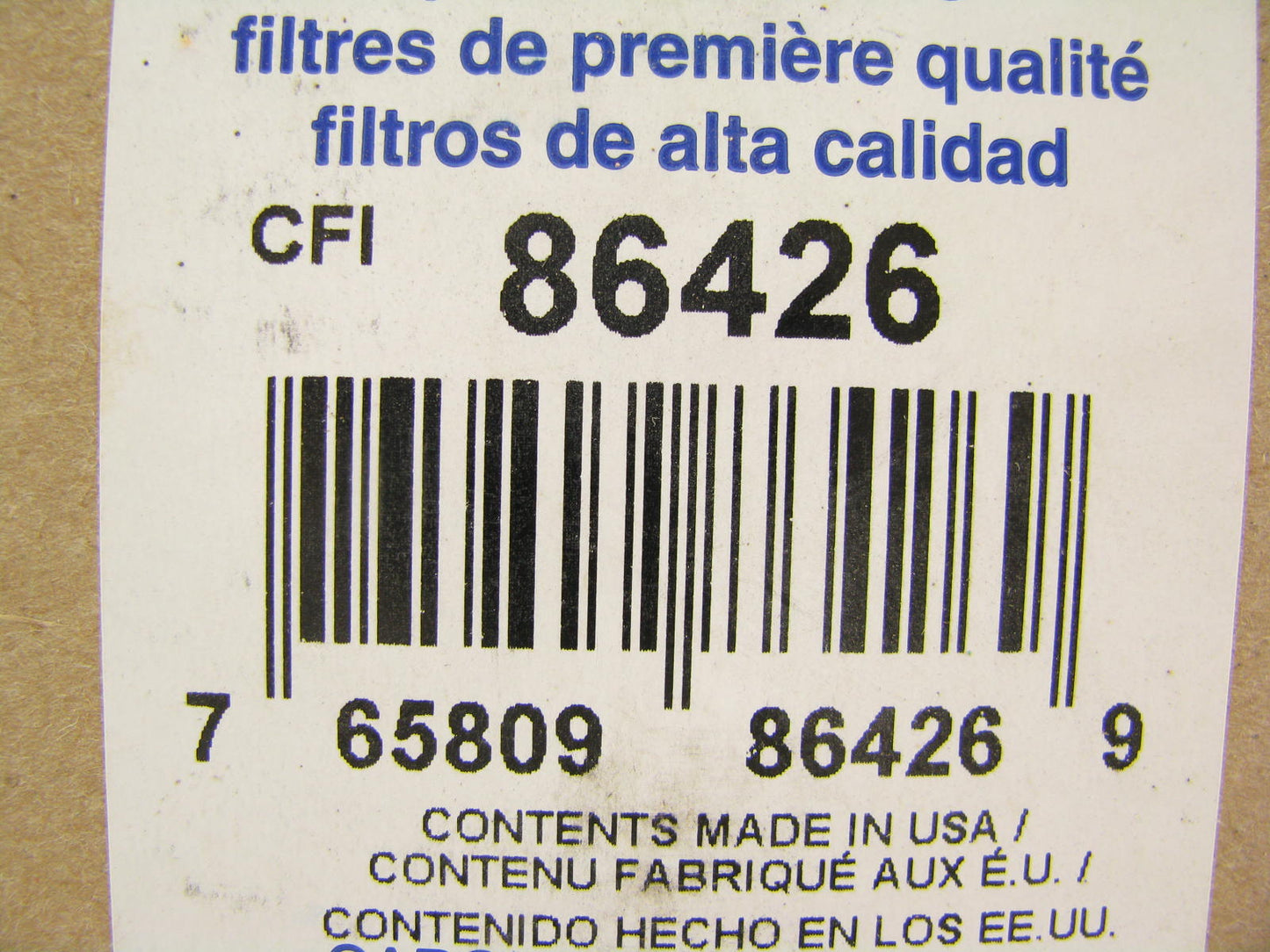 (2) Carquest 86426 Fuel Water Separator Filter Replaces PS6643 33698 F54562