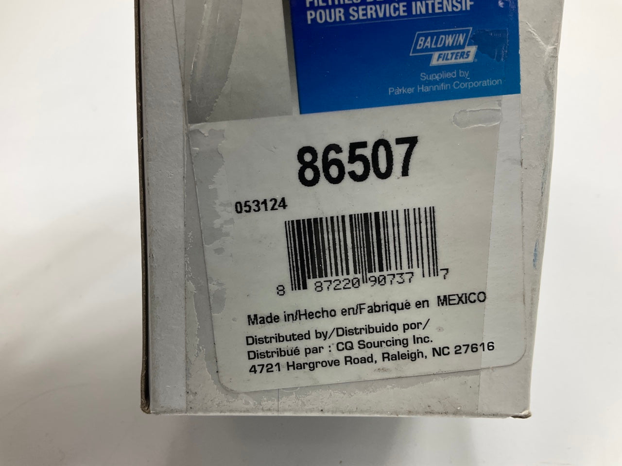 Carquest 86507 Fuel Filter Replaces C10517 33507 F54557 L5603F FF882 P502161