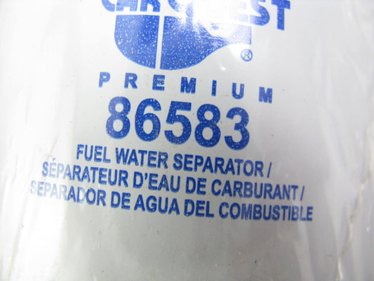 (2) Carquest 86583 Diesel Fuel Water Separator Filter Replaces 33583 LFF8678