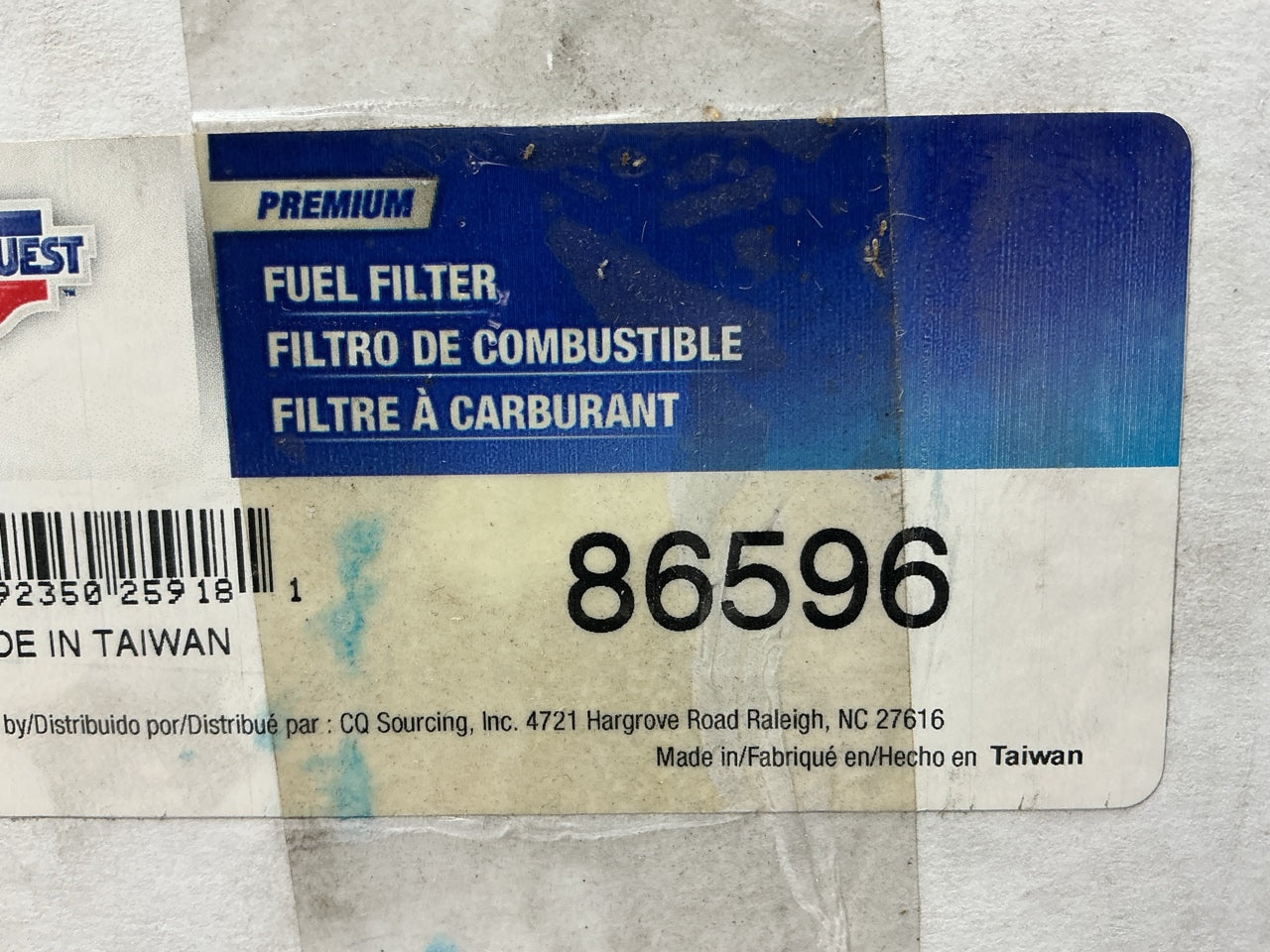Carquest 86596 Fuel Filter