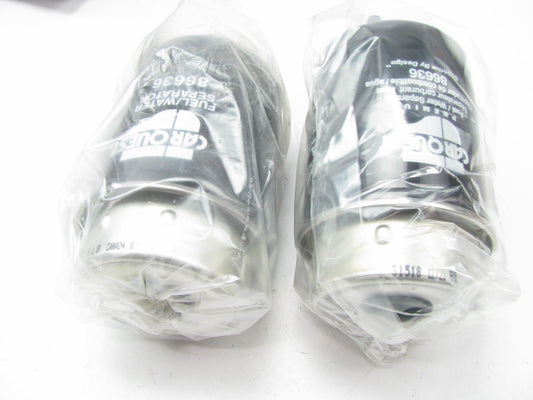 (2) Carquest 86636 Diesel Fuel Water Separator Filter Replaces PS8322 33636
