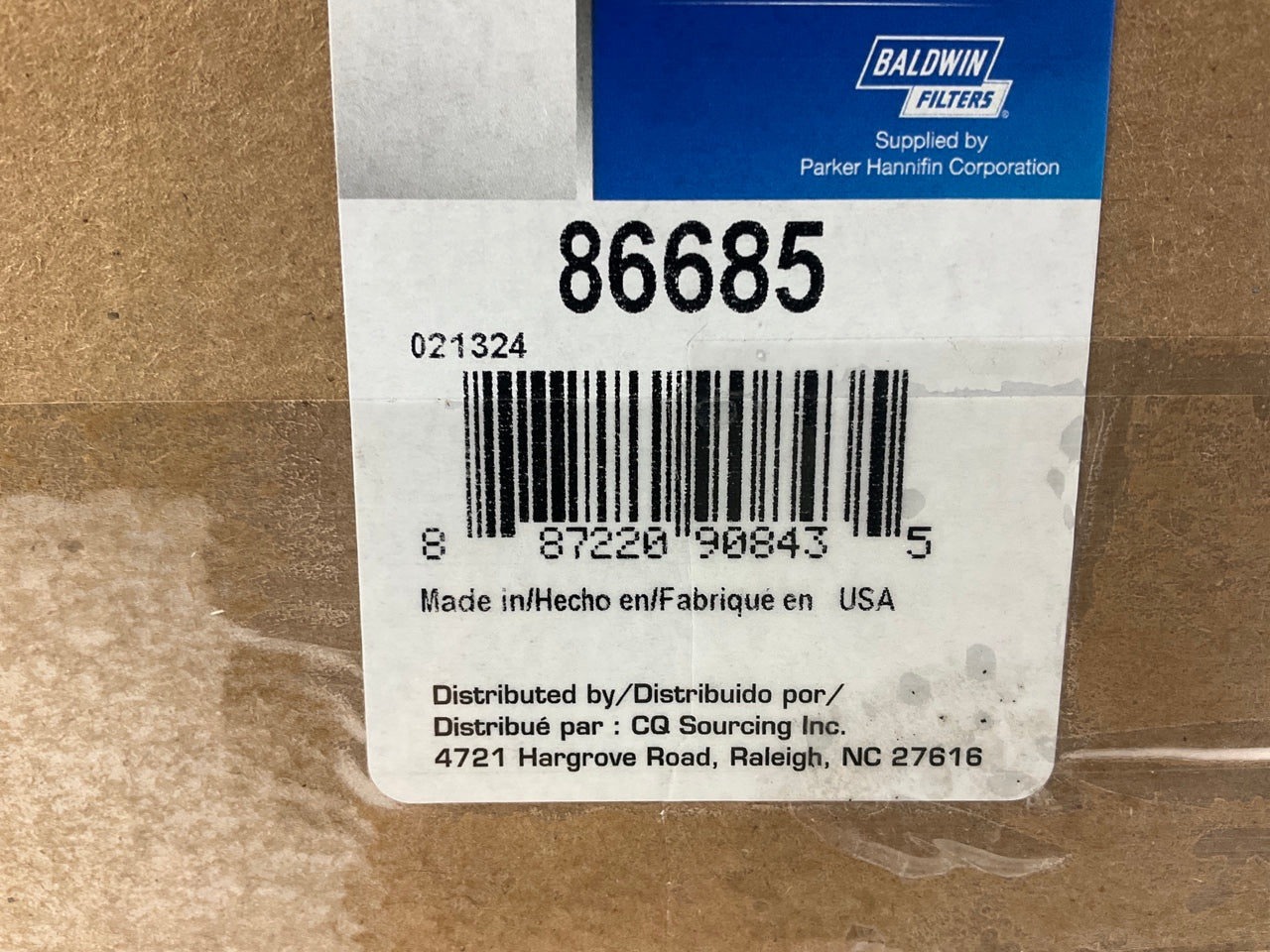 (2) Carquest 86685 Fuel Filter Replaces P8430 33685 FF1090 FF5317 P551316 BF7639