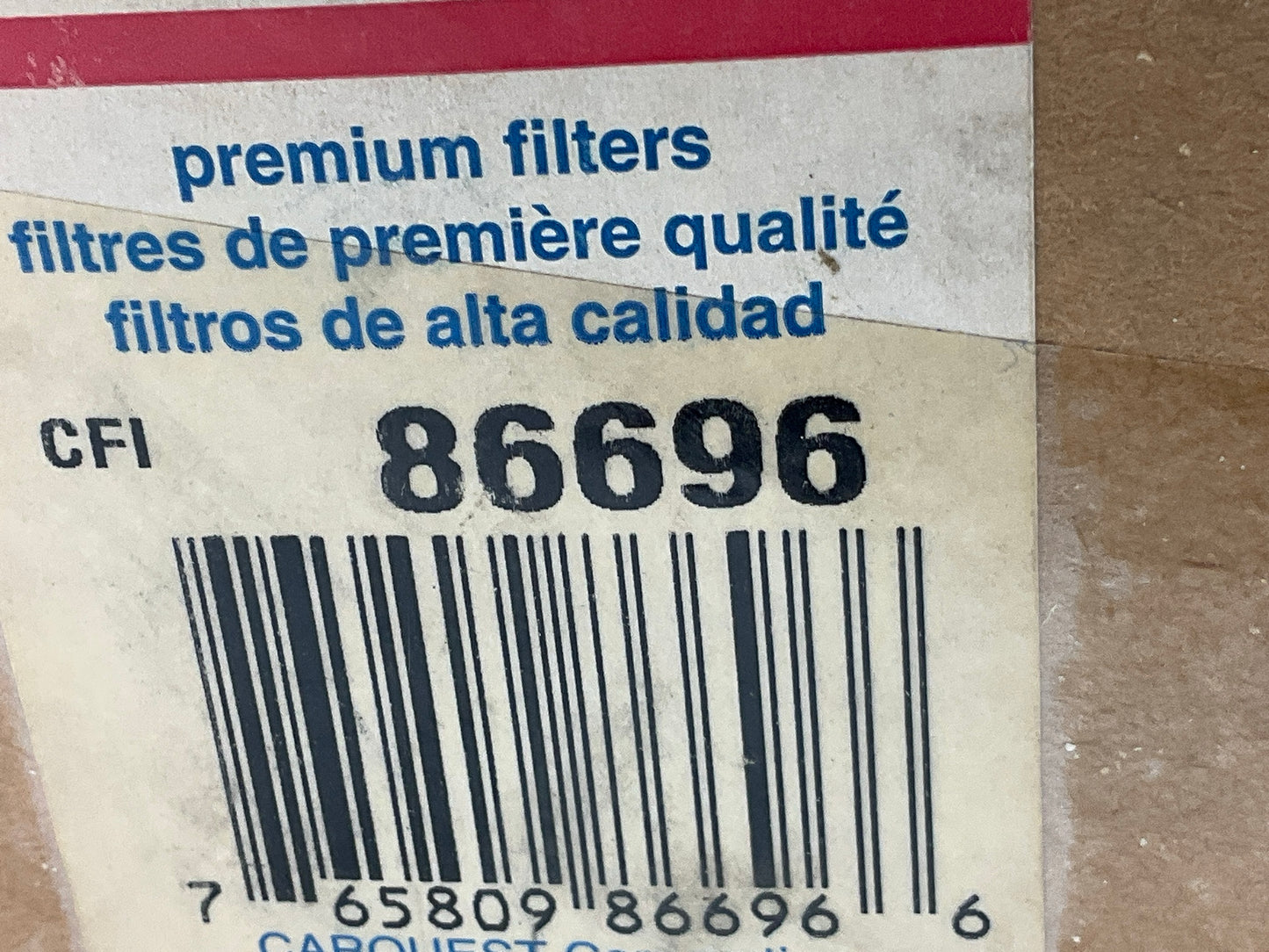 Carquest 86696 Fuel Filter