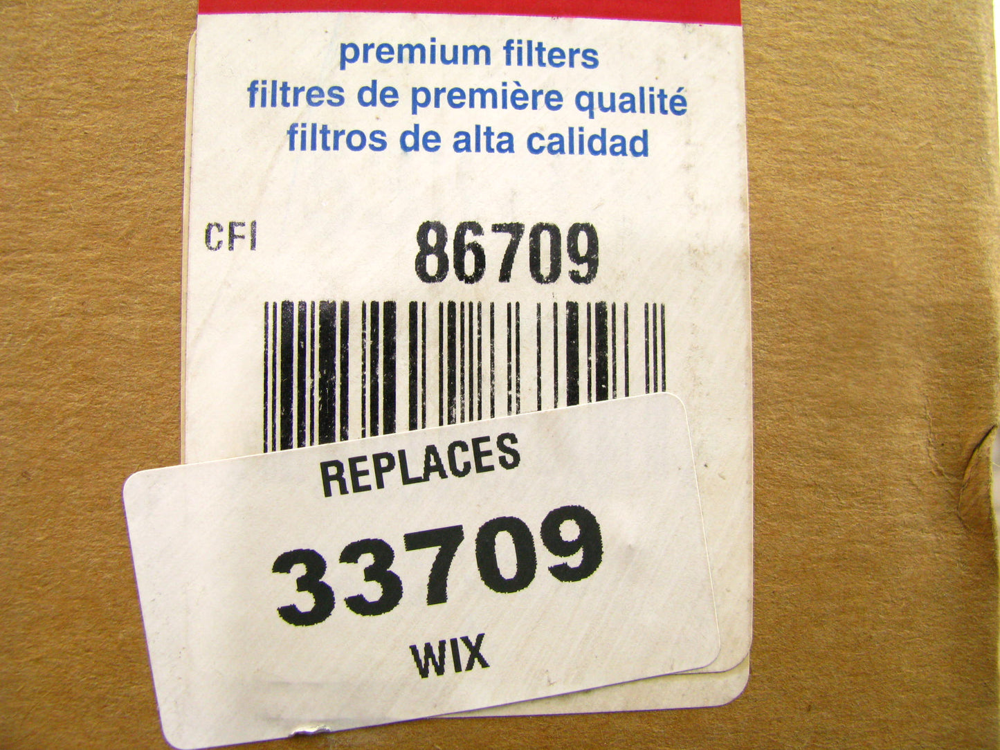Carquest 86709 Diesel Fuel Water Separator Filter - 33709 For Davco 382 Elemax
