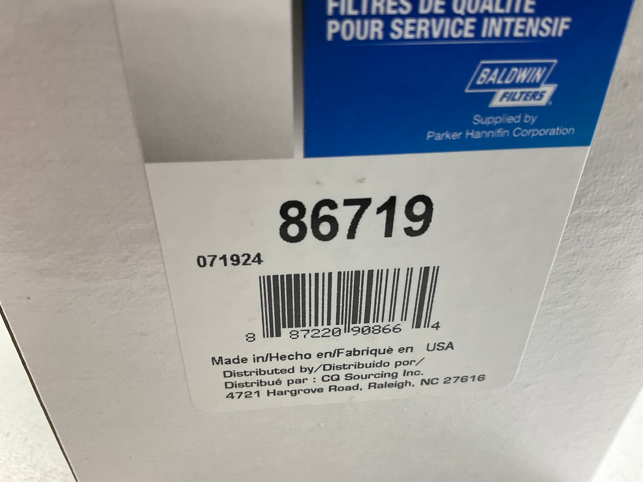 Carquest 86719 Diesel Fuel Water Separator Filter Replaces CS9970 33719 F55966