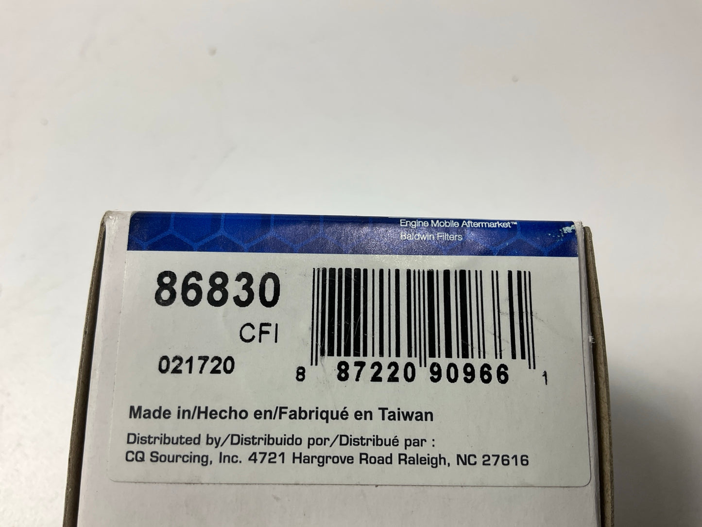 (2) Carquest 86830 Fuel Filter - Replaces 6A32059930, MT40223960, PF9911, 33830