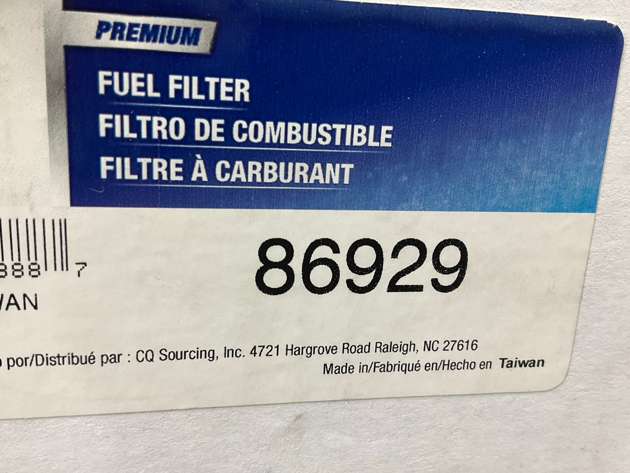 Carquest 86929 Fuel Filter