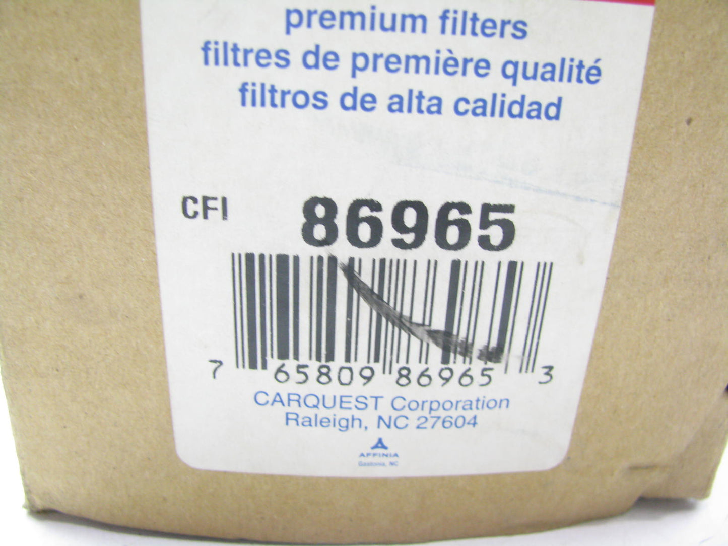 Carquest 86965 Diesel Fuel Water Separator Filter Replaces PS10716 33965 F75941