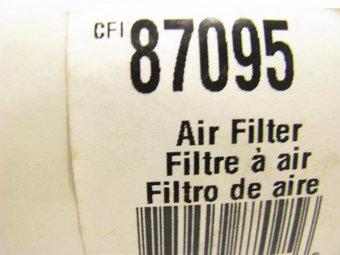 Carquest 87095 Air Filter Replaces: 42095 A60074 2095 AF212 AF110 AF390 P607236