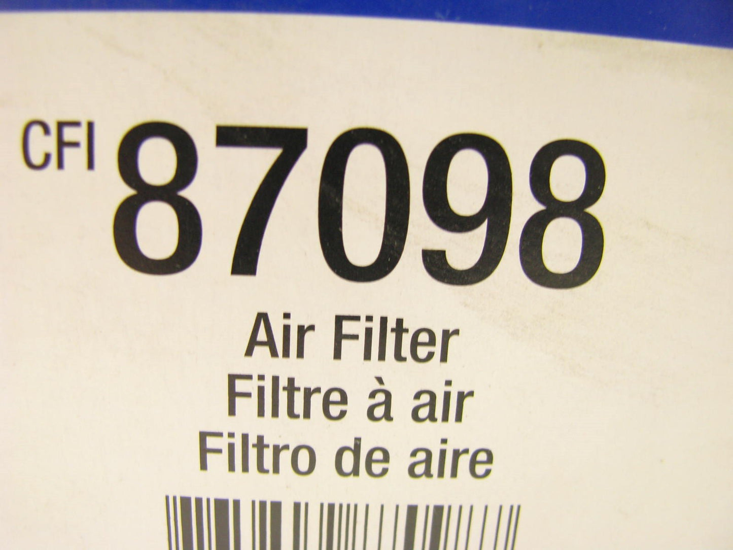Carquest 87098 Air Filter Replaces: 42098 A50091 AF348 2098 AF145 AF400 AF326
