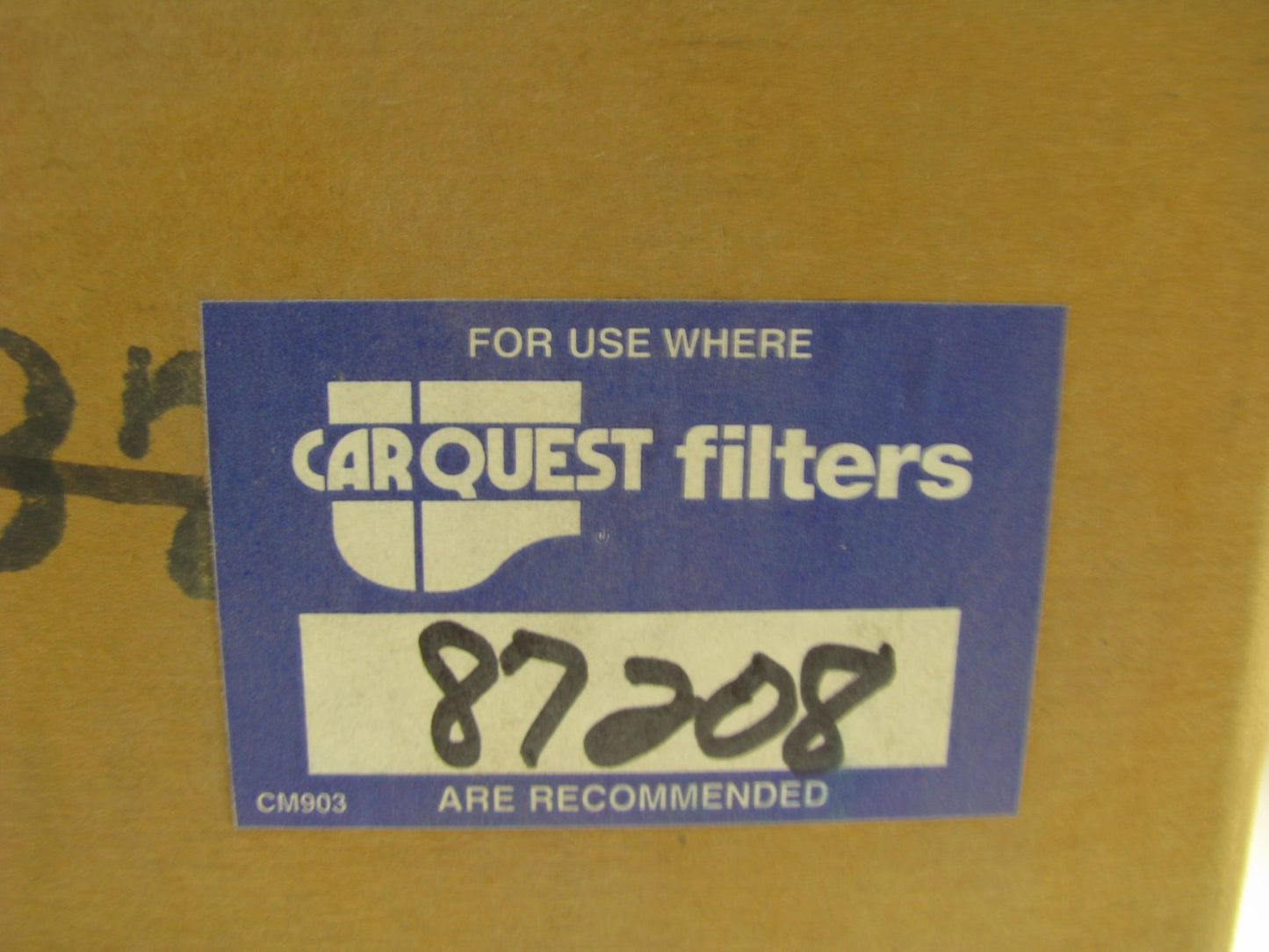 Carquest 87208 Air Filter Replaces: 42208 A62221 2208 LAF6769 AF762 AF424M A428C