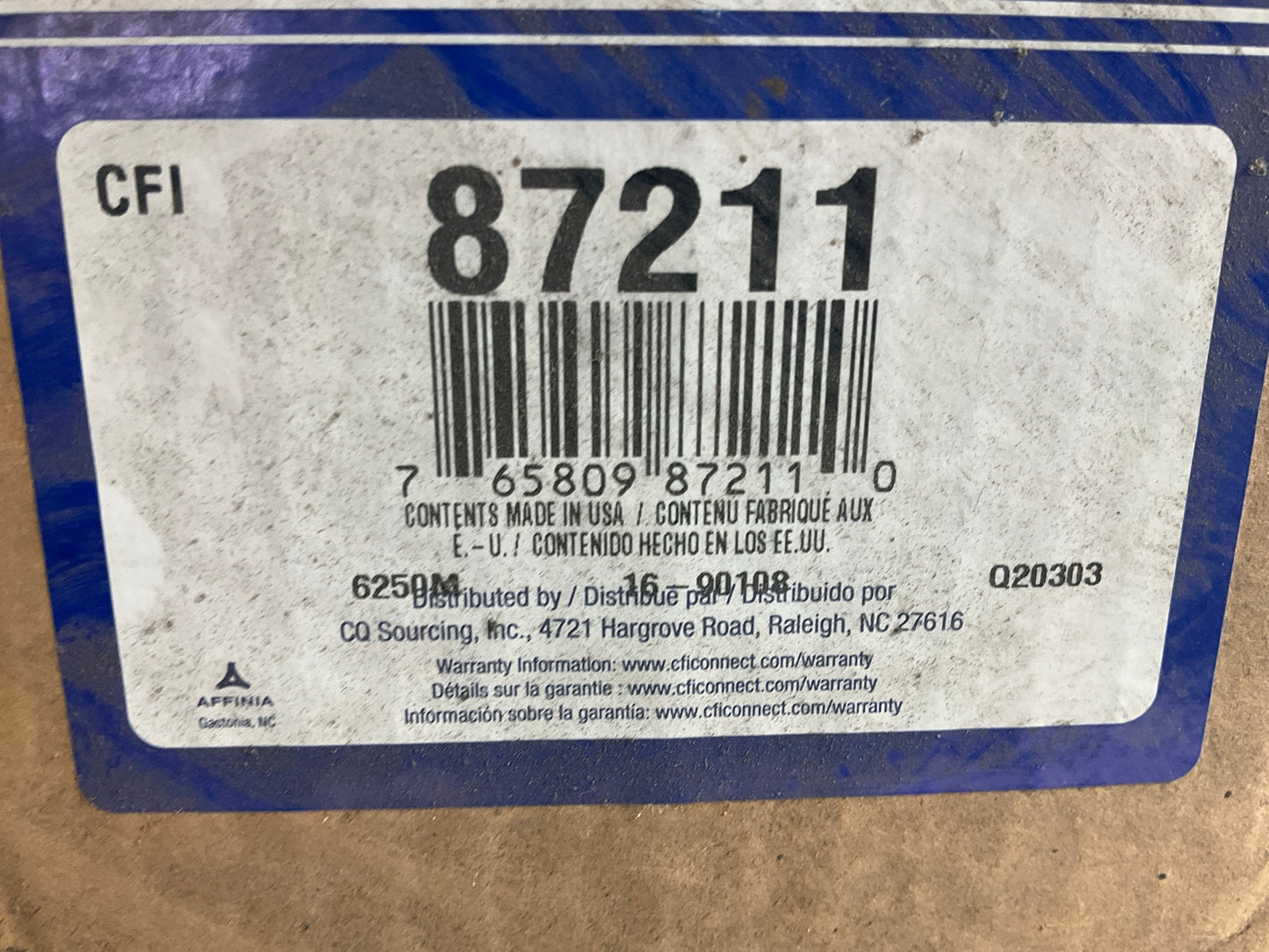 Carquest 87211 Air Filter - Replaces PA1850FN, AF1984K, 3I0057, 42211