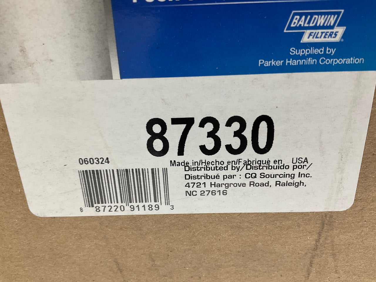 Carquest 87330 Air Filter - Replaces Wix 42330, LAF9547, CA10790, 2065234