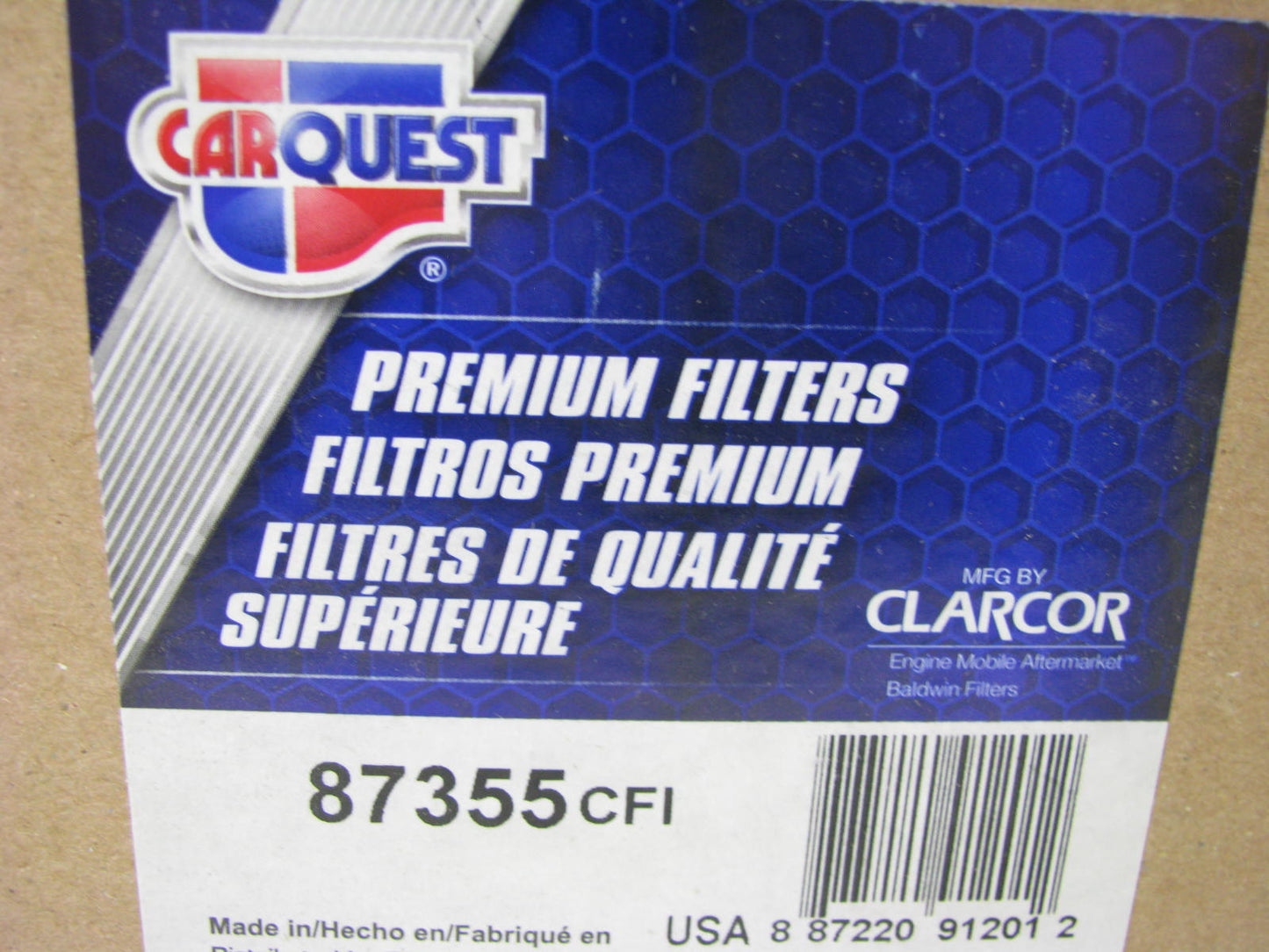 Carquest 87355 Air Filter Replaces WIX 42355 For Allis Chalmers Tractors