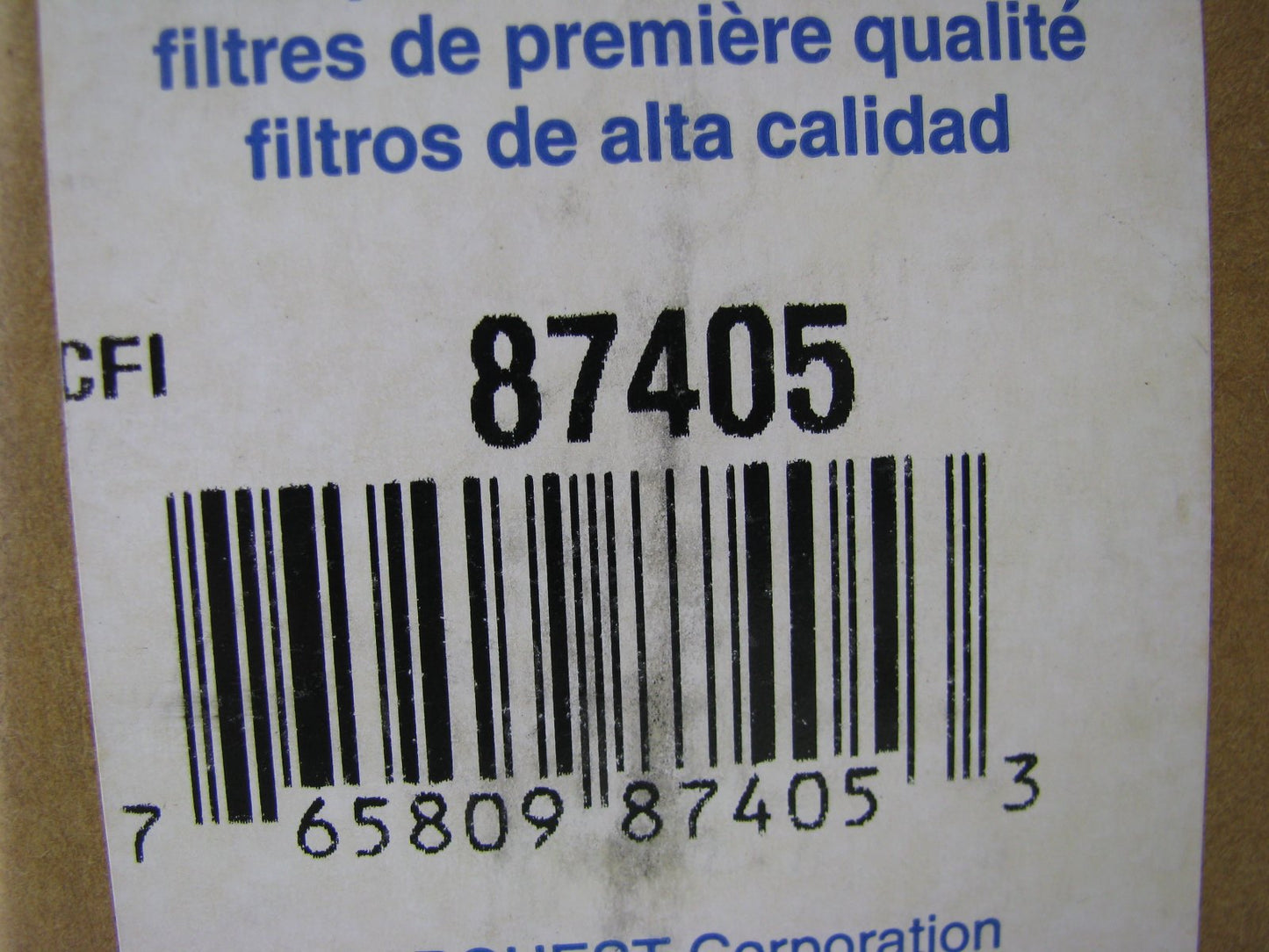 Carquest 87405 Air Filter Replaces: 42405 For John Deere Mowers