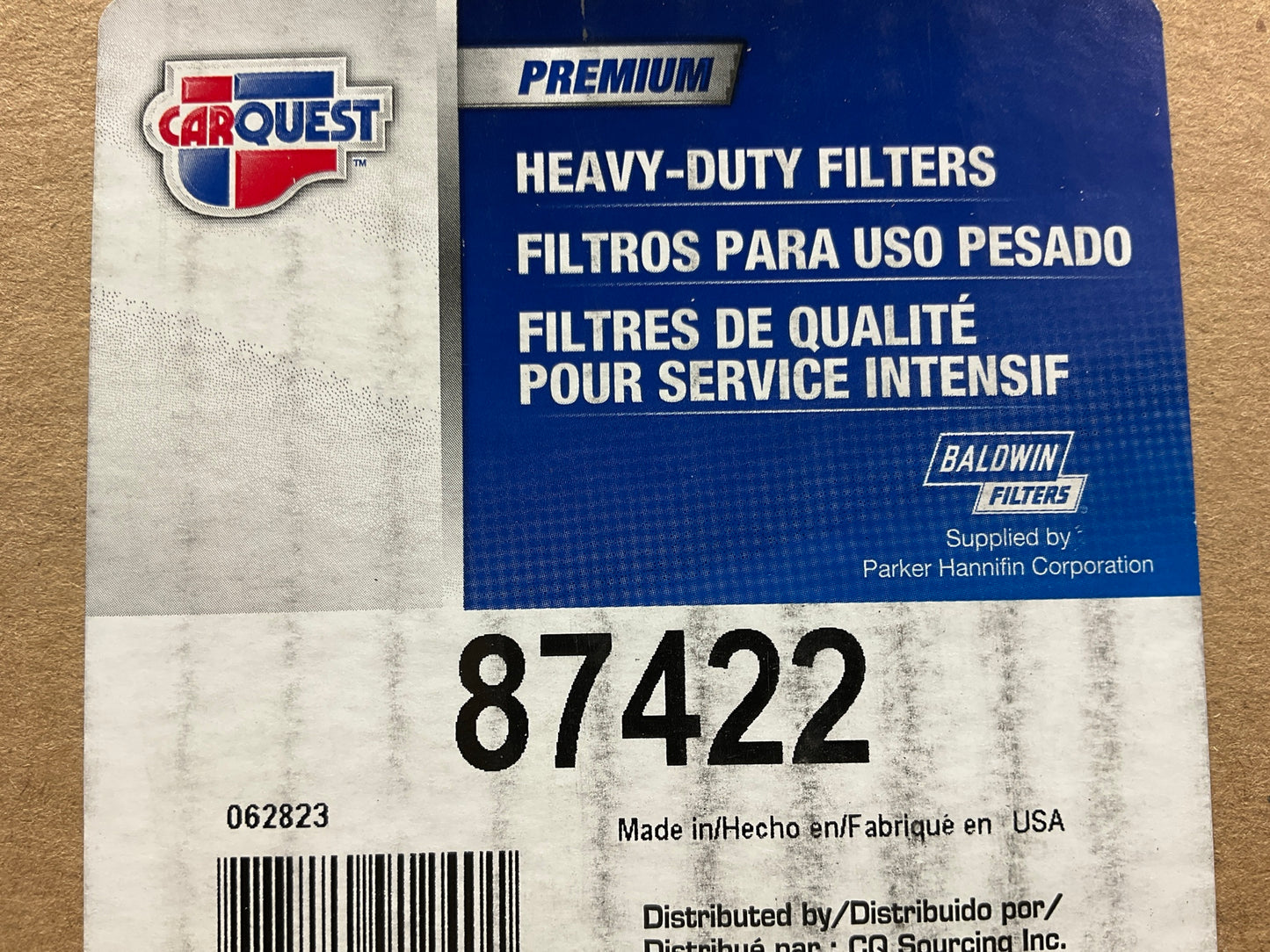 Carquest 87422 Air Filter Replaces CA1575 42422 A73297 LAF3716 AF464 AF919