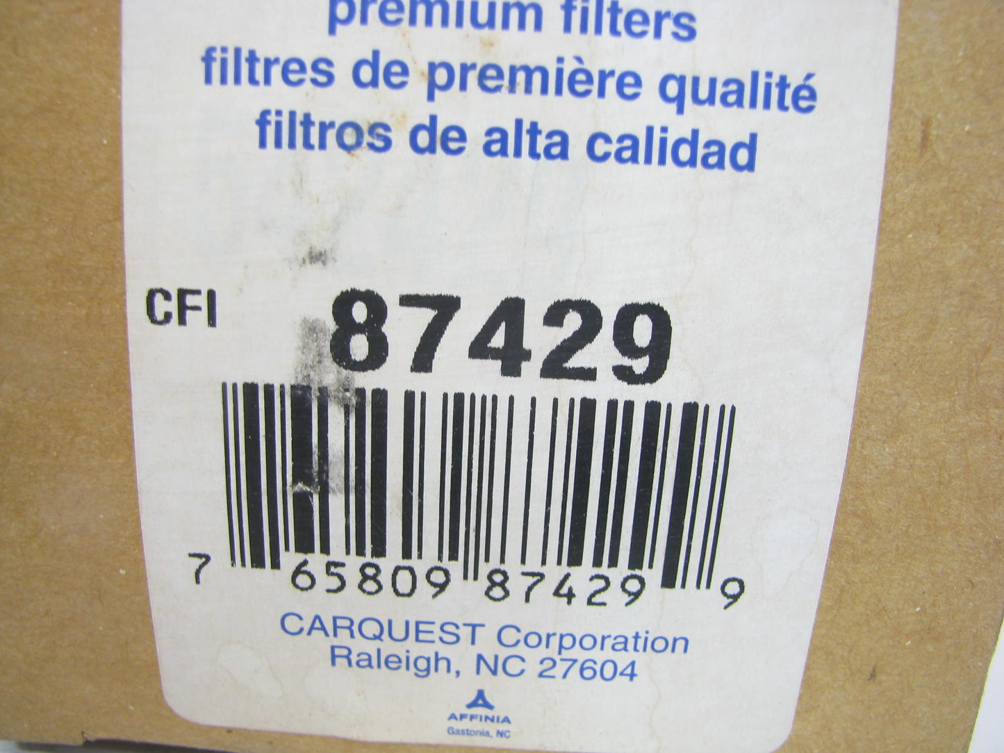 Carquest 87429 Air Filter For Briggs & Stratton 12 HP Vertical Engines WIX 42429