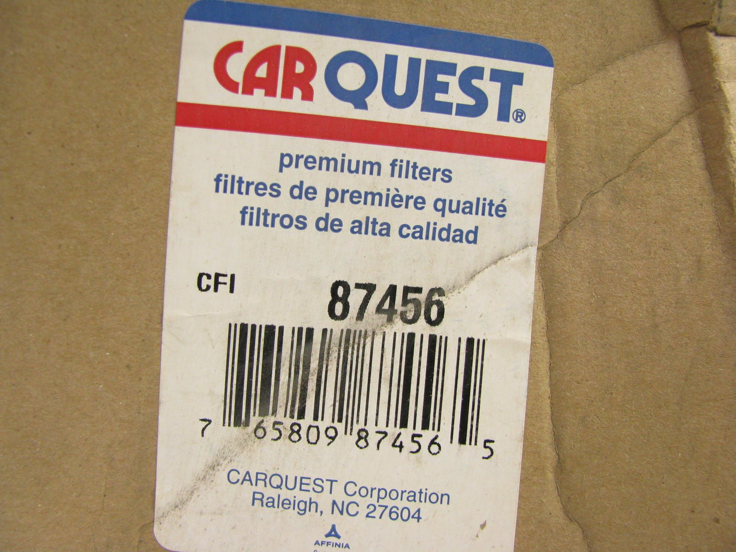 Carquest 87456 Air Filter Replaces: CA8455SY 42456 AF2273 P606959 PA2861 93456