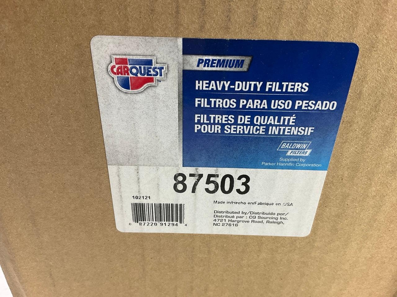 Carquest 87503 Air Filter - Replaces AH69798, 42503, PA1753FN, 3I0085, CAK510