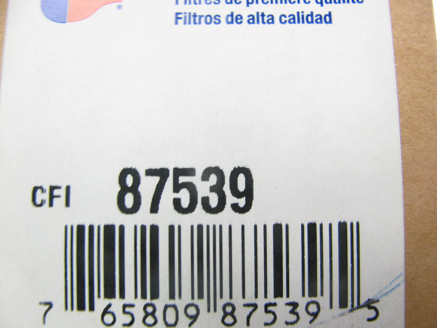 Carquest 87539 Air Filter Replaces CA2522SY 42539 A43266 LAF1823 AF487 AF1687