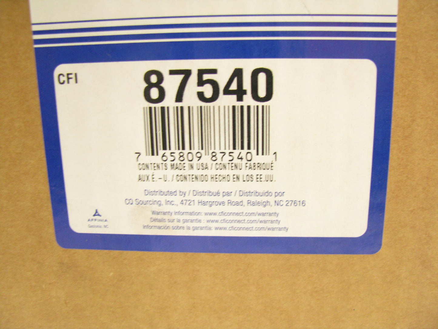 Carquest 87540 Air Filter Replaces CAK508 42540 A42051 LAF5054A AF154K AF945K