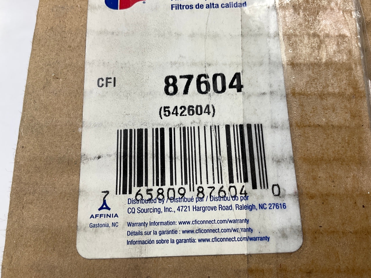 Carquest 87604 Cabin Air Filter - Replaces 42604, PA30049, LAF8303, 536836M2