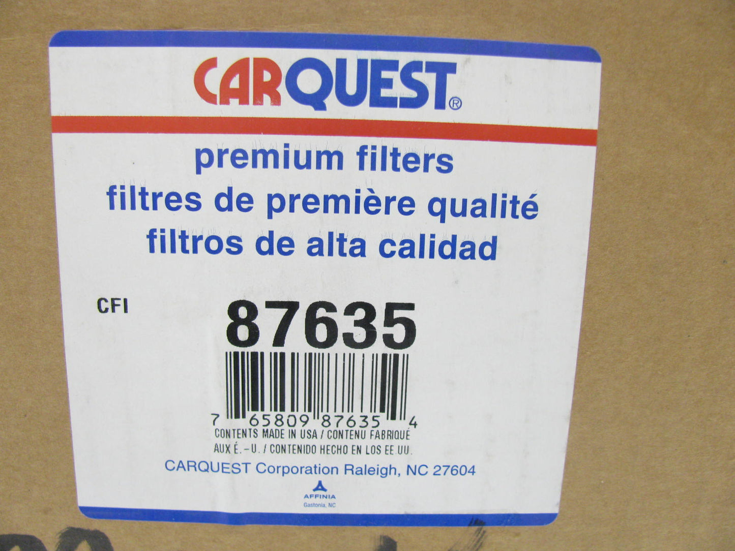 Carquest 87635 Air Filter Replaces CA1551 42635 A32990 LAF7752 PA2552 AF941