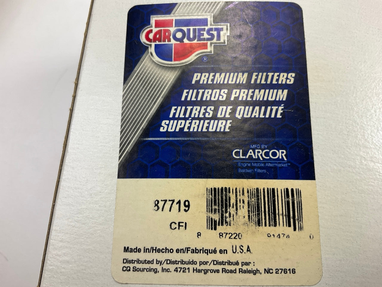 Carquest 87719 Draft Tube Air Breather Air Filter, 2/pack, 42719, C2TZ-6768-A