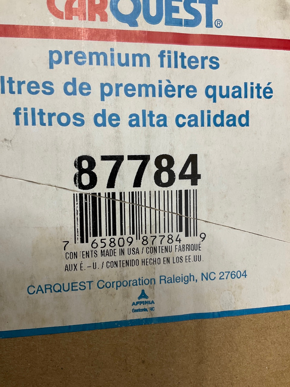 Carquest 87784 Air Filter - Replaces 25040009, 42784, FA861, P181003, PA2482